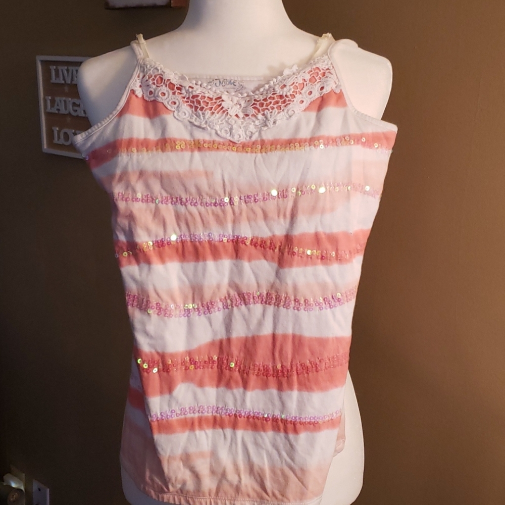 Justice tank, size 18